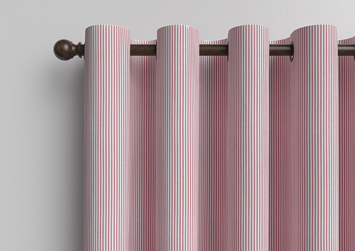 Nautical Stripes, Prom Red - Made to Measure Curtains - Image 12